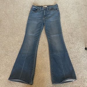 Madewell flea market flare jeans size 28s